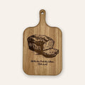 Buchenbrett „Brot des Lebens“