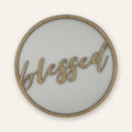 Deko-Ring „blessed“