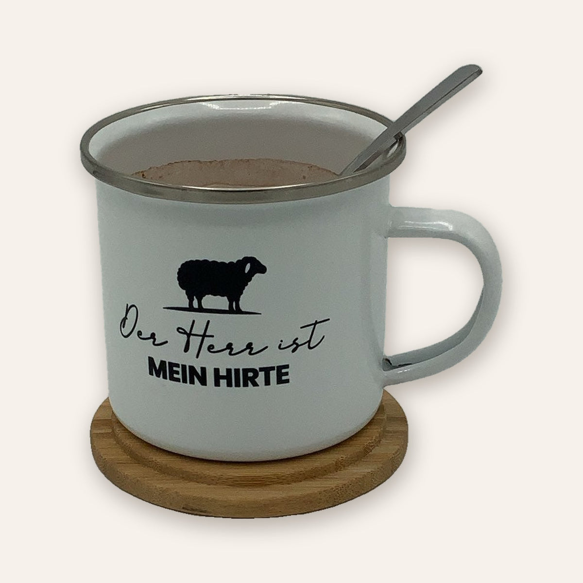 Untersetzer „First Jesus then Coffee“